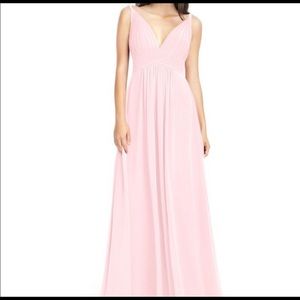 Azazie blushing pink dress size 4